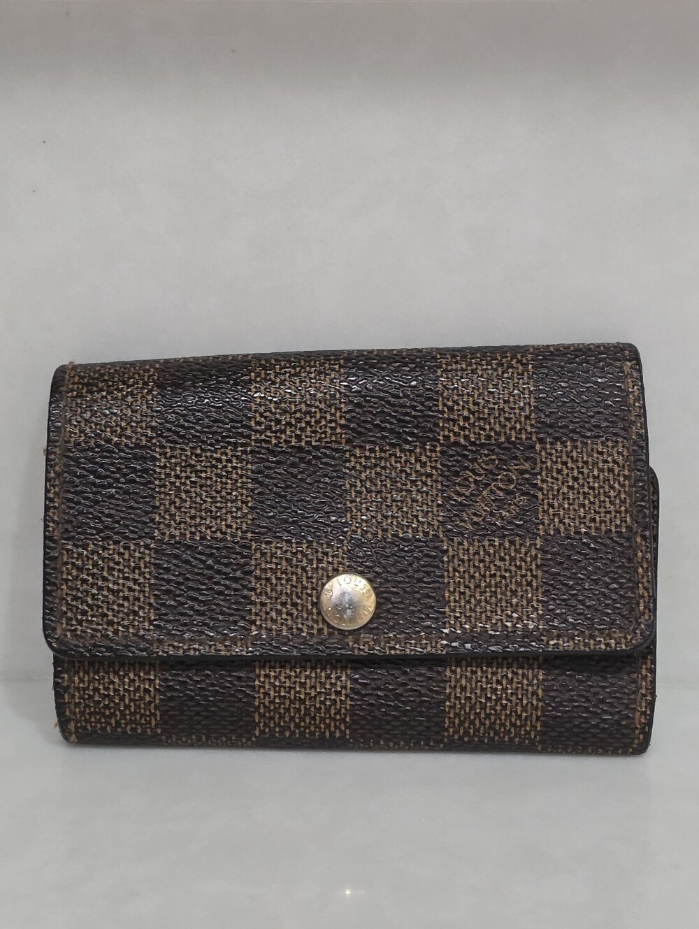 Authentic Louis Vuitton Damier Ebene Multicles 6 Key Holder CT0181 Pre-owned